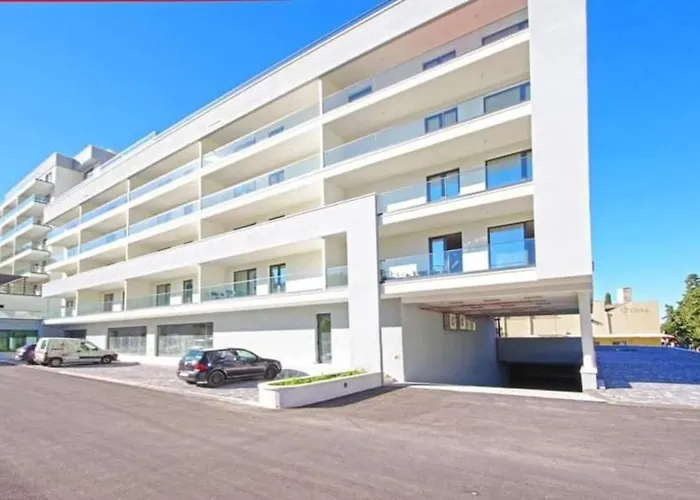 With Shared Rooftop Pool Makarská